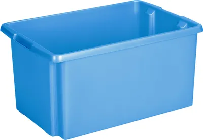 Produktbild von Sunware Aufbewahrungsbox - Kunststoff - 51L - blau - 59 x 39 x 29 cm