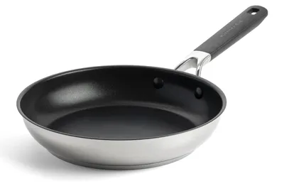 Produktbild von KitchenAid CC005701-001, Rund, Allzweckpfanne, Schwarz, Edelstahl, Keramik, Bakelit, Edelstahl, 24 cm