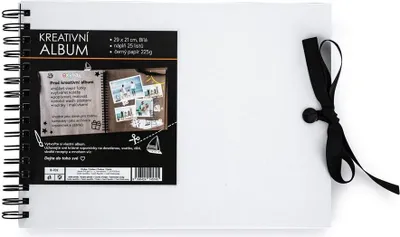 Produktbild von Karton P+P kreatives Album 30 x 21,5 cm Weiß