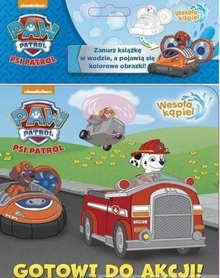 Obrázek produktu pro Psi Patrol wesoła kąpiel - miękka książeczka zmieniająca kolory