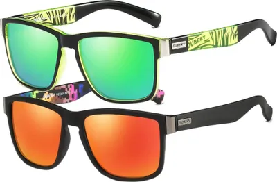 Produktbild von Sonnenbrille mit polarisiertem UV400-Schutz für Damen und Herren zum Autofahren, Angeln und Laufen, Sonnenbrille für Herren