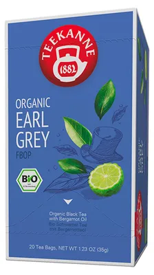 Obrázek produktu pro Čajová konvice Organic Earl Grey Organic černý čaj s bergamotovým olejem 35g