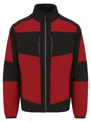Image de Regatta - Veste softshell « E-Volve » pour homme FK2713 (L) (rouge/noir)