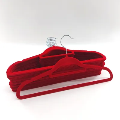 Produktbild von Utopia Home Premium Antirutsch Kleiderbügel Samt rutschfeste Organizer