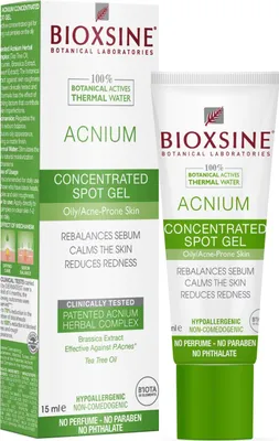 Obrázok produktu pre Bioxsine, Aknium Koncentrovaný Bodový Gél, 15 ml