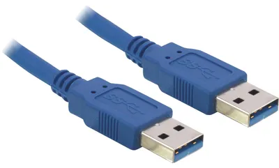 Produktbild von DeLOCK USB 3.2 Gen 1 Kabel, USB-A Stecker > USB-A Stecker, (1 Meter)