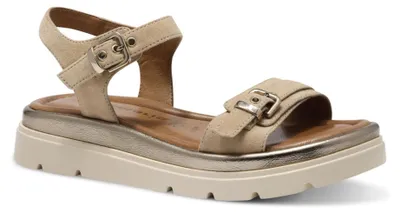 Produktbild von Tamaris Damen Klassische Sandalen 1-28700-44435 Farbe: Beige Größe: 39