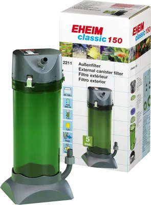 Productafbeelding van Eheim 150 Classic buitenfilter zonder filtermassa Filter materiaal appart te bestellen