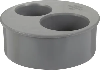 Produktbild von PVC-Reduzierkappe zum Kleben, weiblich/männlich, D100/50/40