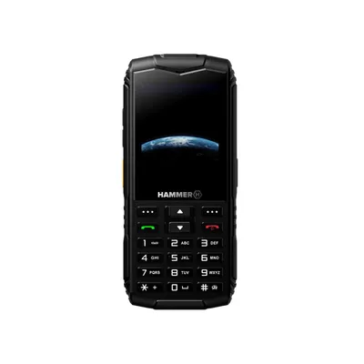 Produktbild von HAMMER HORIZON LTE 4G MOBILTELEFON MIT TASTATUR – ROBUST, RÜSTUNGSSICHER UND WIDERSTANDSFÄHIG Outdoor-Handy Dual SIM IP68 18h Laufzeit, Schwarz