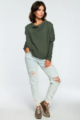 Immagine prodotto di BeWear Top donna Jamtso B094 verde militare S/M