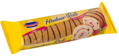 Produktbild von KuchenMeister Himbeer-Rolle 400g