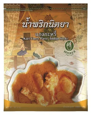 Produktbild von Nittaya Curry Paste 1000g – Aromatische thailändische Currypaste für Currygerichte