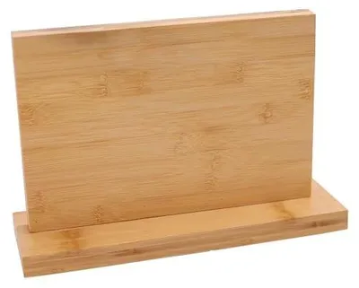 Magnet-Messerblock aus Bambus, 300x100x205 mm, Antirutschfüße