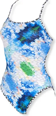 Image de Maillot de bain une pièce pour femme Arena « Upside Down Challenge Back », taille : 30