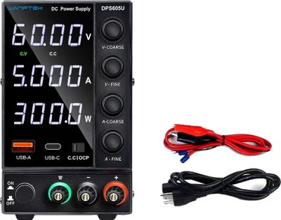 Produktbild von Laboratory-Stromversorgung, USB-A/Type-C Schnellladung, einstellbare Spannung, DPS605U