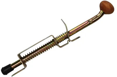Obrázok produktu pre KOTARBAU® Držiak dverí, nastaviteľný, žltý, pozinkovaný, 320 mm