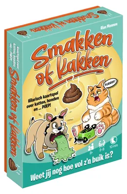 Obrázek produktu pro Tucker's Fun Factory: Kartová hra "Smakken of Kakken" – vzdělávací hra pro děti