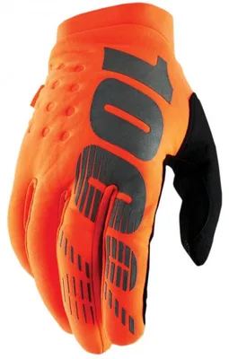 Produktbild von 100% SPEEDLAB Langfinger-Fahrradhandschuhe - BRISKER JR - Orange XL