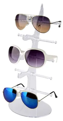 Produktbild von Brillenhalter für 5 Paare, transparent