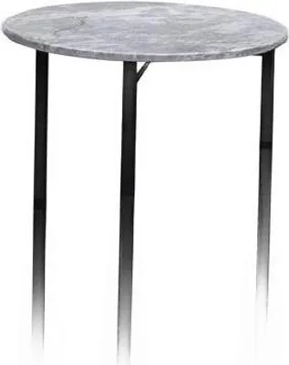 Image de Table d'appoint Designer Tables Marbre Pierre artificielle Métal Table Salon Ronde