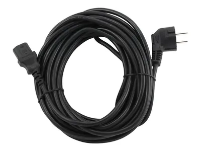 Produktbild von Gembird PC-186-VDE-10M Stromkabel Schwarz CEE7/4 C14-Koppler
