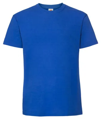 Image de Fruit of the Loom - T-shirt « Iconic 195 » pour hommes/femmes Unie LT6282 (L) (bleu roi)