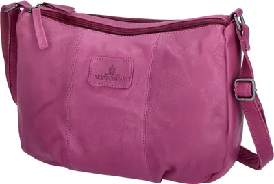 Produktbild von The Skandinavian Brand Leder Umhängetasche Purple : lila-50 Farbsortierung: lila-50