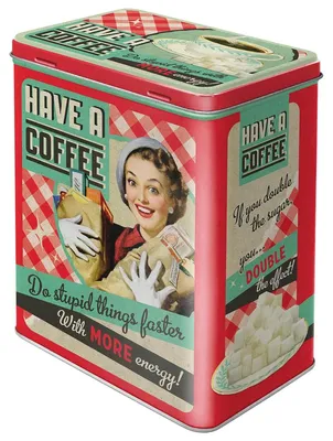 Produktbild von Nostalgic-Art Retro Vorratsdose L, 3 l, Have A Coffee