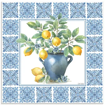 Produktbild von ARTland Glasbild Le Citron VI Größe: 50x50 cm
