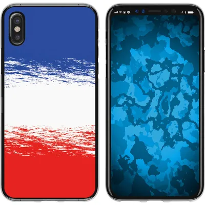 Produktbild von PhoneNatic Case kompatibel mit Apple iPhone X / XS Silikon-Hülle WM France M5