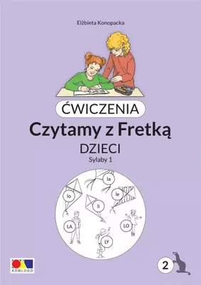 Obrázok produktu pre Ćwiczenia. Czytamy z Fretką. Bolo cz.2 Sylaby 1