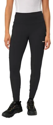 Zdjęcie produktu dla Spodnie turystyczne damskie VAUDE Scopi Tights II, wodoodporne, kolor: czarny/czarny, rozmiar: 44