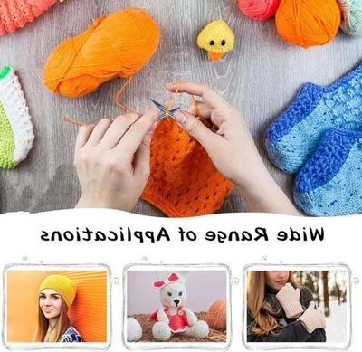 Bamboe Stricknadeln Set mit Aluminium Rundstricknadeln für austauschbares Stricken und Häkeln