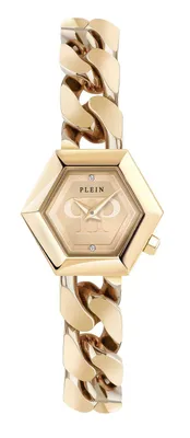 Produktbild von Philipp Plein Damenuhr The Hexagon Groumette