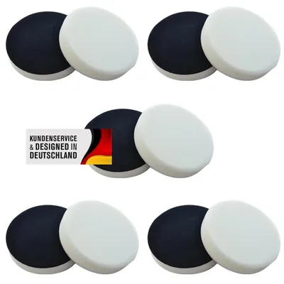 Immagine prodotto di Set di spugne per lucidatura da 180 mm con sistema a strappo