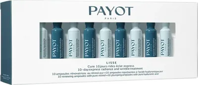 Productafbeelding van Set, Payot, Lisse, Natuurlijke ingrediënten, Anti-veroudering, Dag- en nachtcrème, Ampullenbehandeling serum, Voor het gezicht, Voor vrouwen, 20 stuks, 20 ml