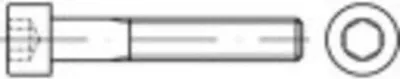 Produktbild von TOOLCRAFT TO-5371959 Zylinderschrauben M3 14 mm Innensechskant Edelstahl A2 100 St.