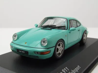 Zdjęcie produktu dla Solido 421437970 Porsche 911 (964) RS Clubsport 1994 zielony 1:43