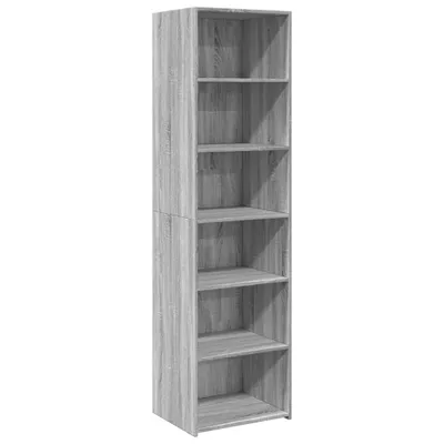 Immagine prodotto di Credenza Grigio Sonoma 50x41x185 in Legno Multistrato