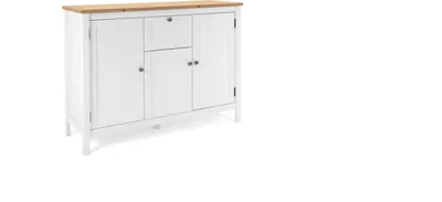 Produktbild von Finori Bergen 57 Sideboard Weiß/Antik-Optik/Holzwerkstoff