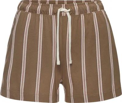 Produktbild von LASCANA Pyjamashorts braun gestreift Größe 40/42