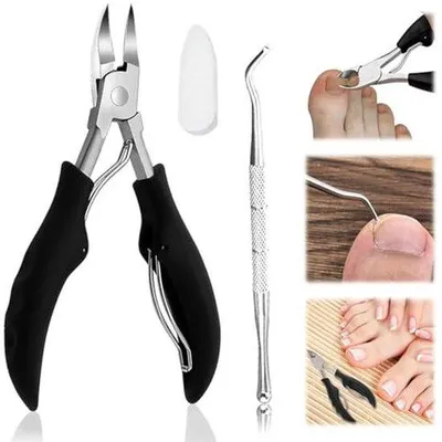 Productafbeelding van Professionele nagelknipper voor dikke nagels en nagelriemen - Nageltang voor pedicure en manicure