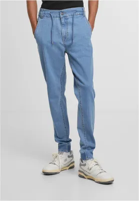 Productafbeelding van Heren jeans Urban Classics Antifit, denim, lichtblauw, gewassen - maat 44