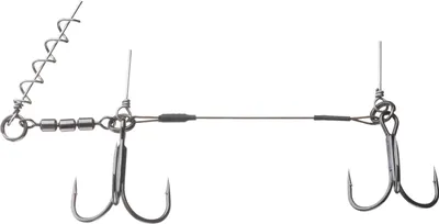 Image de DAIWA Prorex Screw-In Shallow Rig, système d'hameçon stinger, argenté, 15419-720