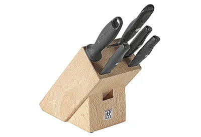 Produktbild von ZWILLING 38591-001-0, Messer-Block/Besteck-Set, Edelstahl, Kunststoff, Holz, Ergonomisch, Deutschland