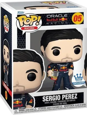 Produktbild von Funko Pop! Formule 1 F1 - Sergio Perez with helmet #05 - Exclusive