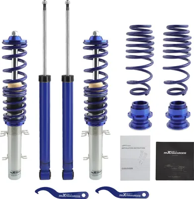 Zdjęcie produktu dla Coilover do VW Golf IV MK4 1J1 FWD 1998-2007 Seat Leon 1M1 1999-2006