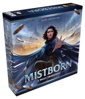 Zdjęcie produktu dla MISTBORN Z MGŁY ZRODZONY gra planszowa BRANDON SANDERSON piękna klimatyczna