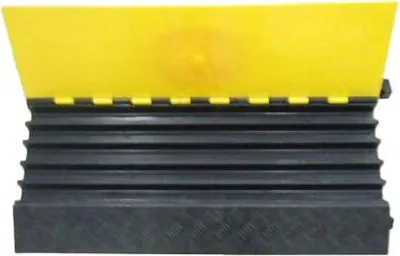 Produktbild von Kabelbrücken Gelb & Schwarz 500 mm x 900 mm x 50 mm - Gelb & Schwarz - Rubber - In -  & Outdoor - Nutzung - CP - 001